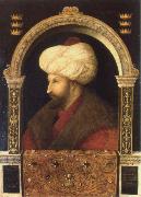 Gentile Bellini the sultan mehmet ll oil painting artist
